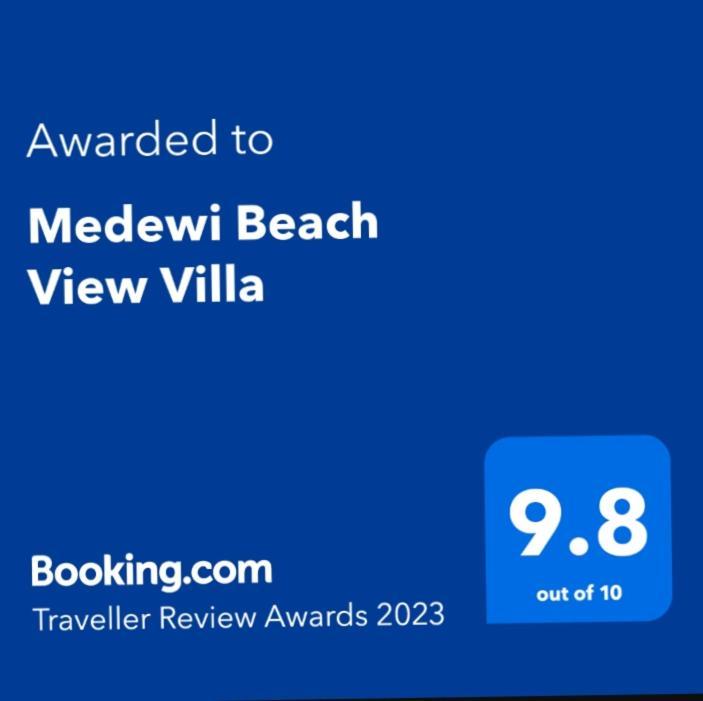 Medewi Beach View Villa Jembrana  Ngoại thất bức ảnh
